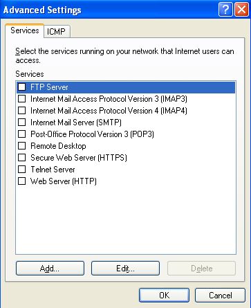 Firewall Settings